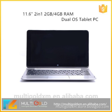 Newest 11.6" Capacitive touchscreen Quad Core Netbook With 2G RAM 3G Optional laptop computer